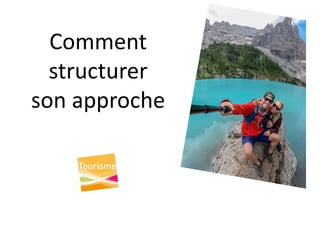 Comment
structurer
son approche
 