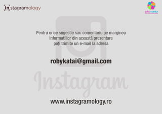Instagram ?n Rom?nia ?n prima jum?tate a anului 2014