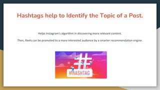 Instagram Tests Topic Tags for Reels | PPTX
