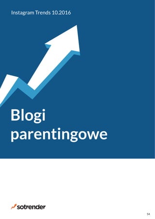 Blogi
parentingowe
Instagram Trends 10.2016
54
 