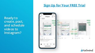 Sign Up for Your FREE Trial
Ready to
create, post,
and schedule
videos to
Instagram?
 