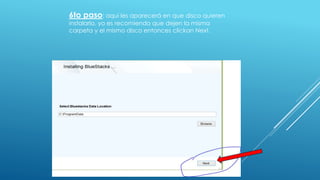6to paso: aquí les aparecerá en que disco quieren
instalarlo, yo es recomiendo que dejen la misma
carpeta y el mismo disco entonces clickan Next.
 