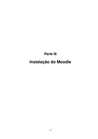 Instalacao Do Moodle
