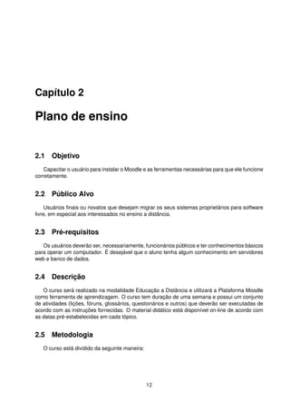 Instalacao Do Moodle