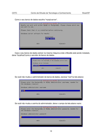 Instalacao Do Moodle