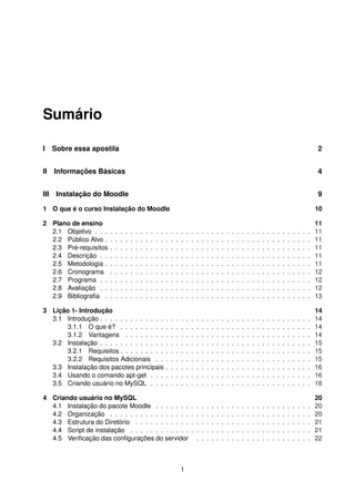 Instalacao Do Moodle