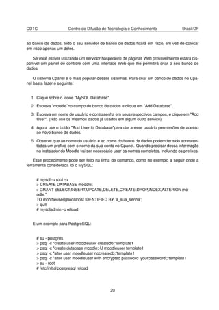 Instalacao Do Moodle