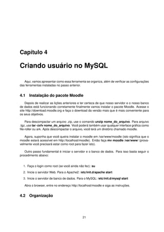 Instalacao Do Moodle