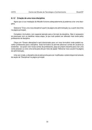 Instalacao Do Moodle