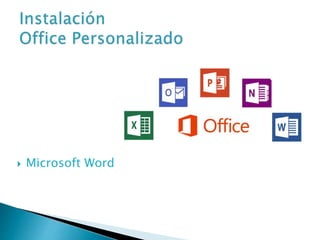  Microsoft Word 
 