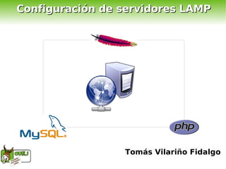 Configuración de servidores LAMP




                 Tomás Vilariño Fidalgo