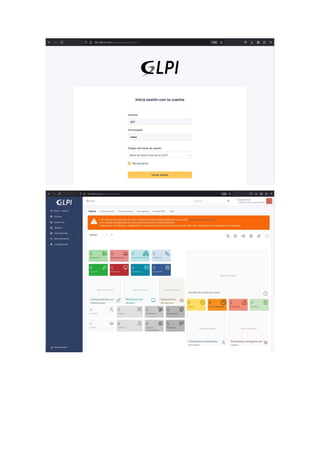 Instalación de GLPI en Debian Linux paso a paso | PDF