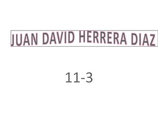 11-3 JUAN DAVID HERRERA DIAZ 