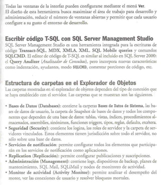 Instalación de sql 2005 %26 sql management studio | PDF