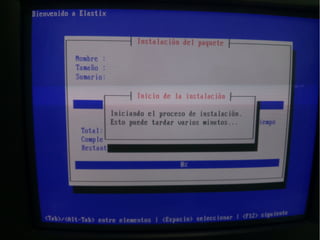 Instalación Elastix