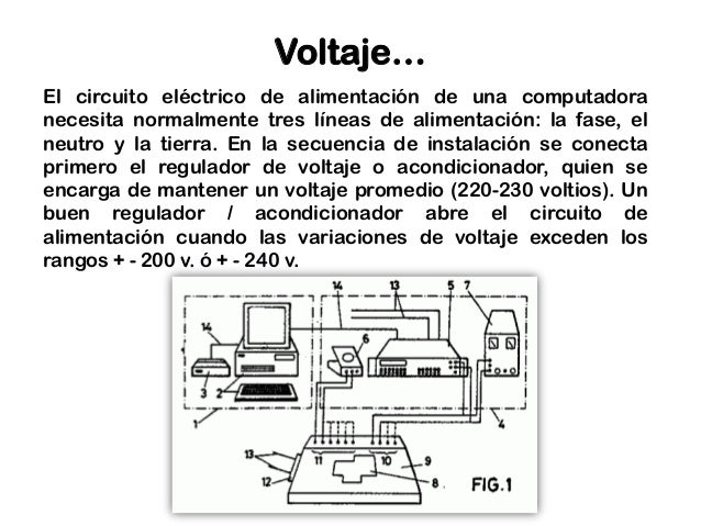 Resultado de imagen para buena instalacion electrica en el equipo de computo