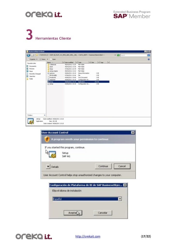 Tutorial SAP Instalación sap bo 4.0