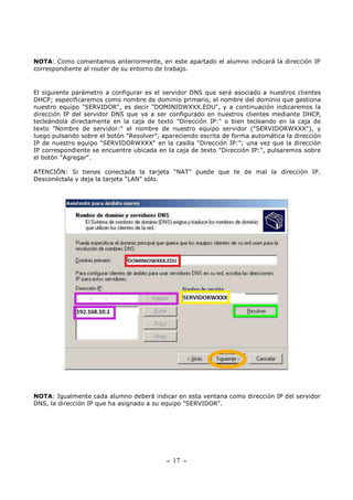 Instalación servicio dhcp en windows server 2003 | PDF