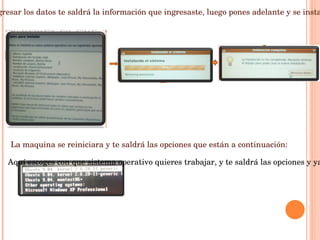 PASOS: Ahora solo debemos ingresar el disco Ubuntu y seguir los siguientes pasos que son los básicos para cualqier tipo de instalación ubuntu 