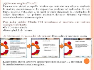 Luego se ingresa en el lector de CD/DVD y al ser un Live-CD ya se inicia el proceso de arranque de Ubuntu 