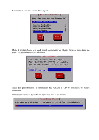 Instalacion de Elastix