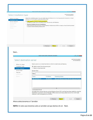 Manual de Instalación Active Directory Windows Server 2012 R2 | PDF