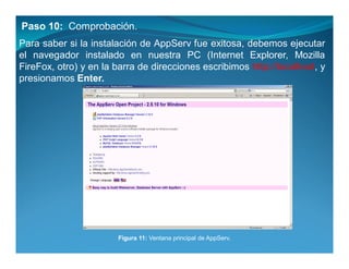 Instalacion appserv | PDF