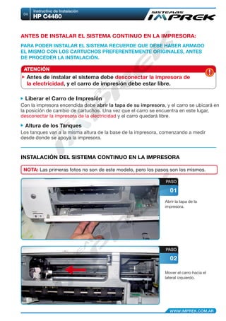 Instalacion c4480