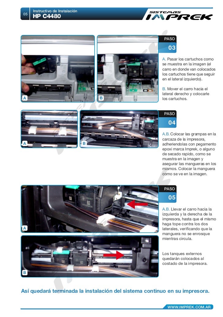 Instalacion c4480