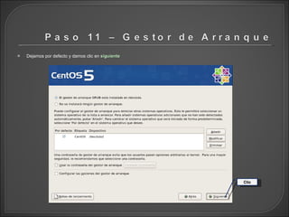 Dejamos por defecto y damos clic en  siguiente Clic 