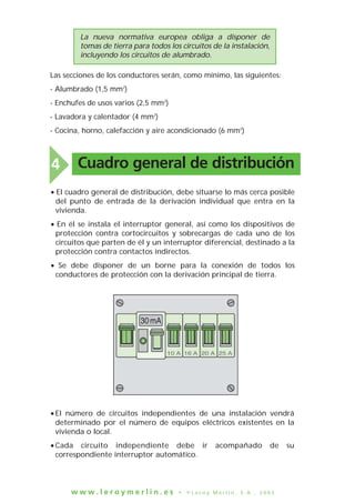 Instalacion de cajas electricas