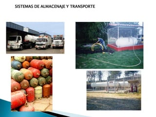 SISTEMAS DE ALMACENAJE Y TRANSPORTE