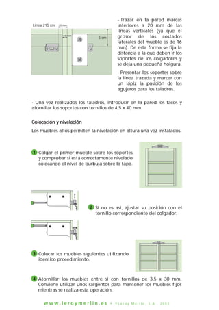 Instalacion de muebles de cocina 1