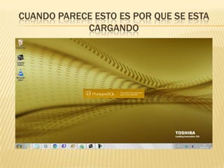 Cuando parece esto es por que se esta cargando