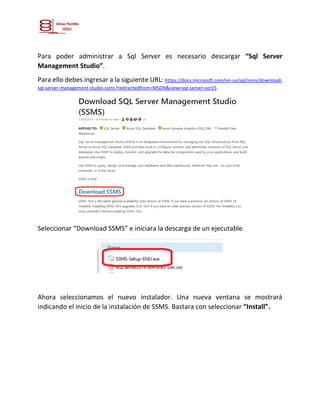 Instalación de Sql Server 2019 On-Premises. | PDF