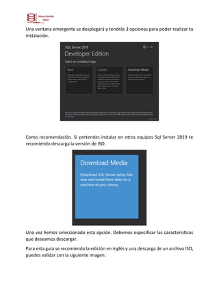 Instalación de Sql Server 2019 On-Premises. | PDF