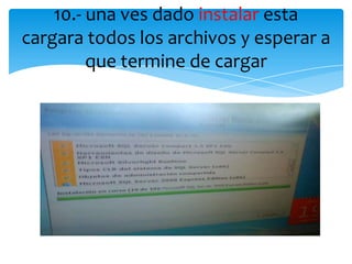 Instalacion de visual basic express 2008 | PPTX