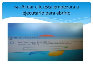 Instalacion de visual basic express 2008 | PPTX