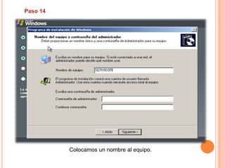 La segunda Por dispositivo o Por usuario. Si se adquiere de esta forma, el usuario o equipo podrá entrar a cualquier servidor de la red. Paso 14Colocamos un nombre al equipo. 