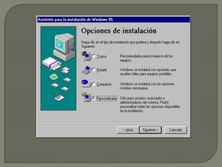  Formateo E Instalacion de windows 95