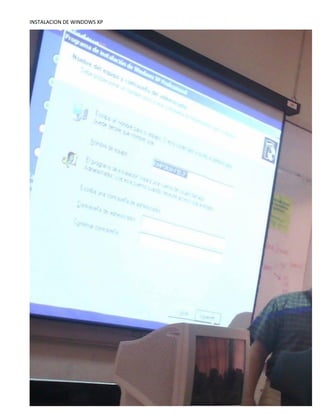 INSTALACION DE WINDOWS XP
e8
RIGOBERTO HERNANDEZ GARCIA
 