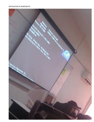 INSTALACION DE WINDOWS XP
e9
RIGOBERTO HERNANDEZ GARCIA
 