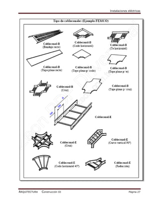 Instalaciones eléctricas




ARQUITECTURA   Construcción III                 Página 27
 