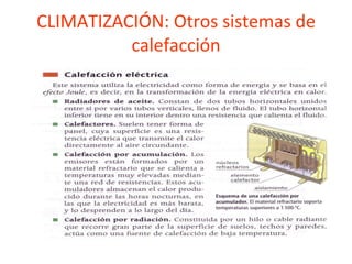 CLIMATIZACIÓN: Otros sistemas de calefacción 