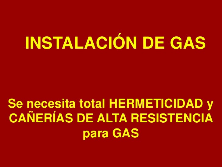 Instalaciones sanitaria y gas 2010