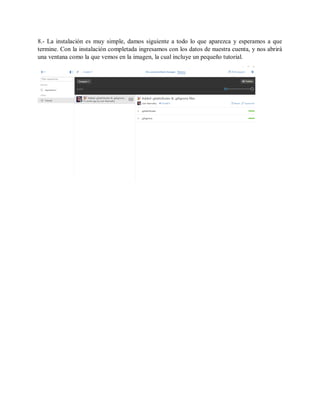 Instalacion github | PDF