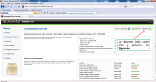 Lo dejamos todo como está y pulsamos en  Siguiente . 