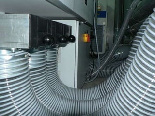 Instalacion plotter laser con 5 bombas de vacio