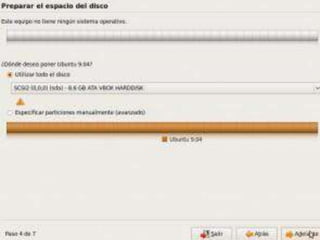 Instalacion ubuntu