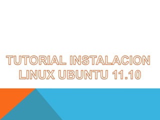 Instalacion ubuntu 